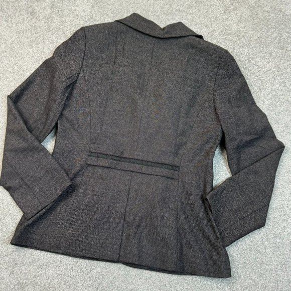 - Classiques Entier Retro Style Blazer in Dark Gray Winter Sz 12 - 1H1783 - Picture 7 of 8